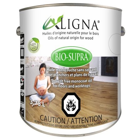 BIO-SUPRA - Huile pour Bois Sans Solvant - Zéro COV - LIGNA