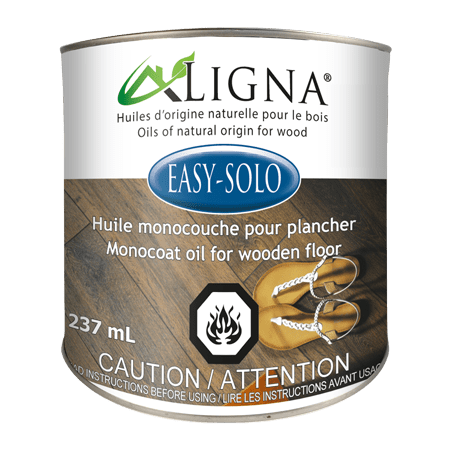 EASY-SOLO - Huile Monocouche pour Plancher de Bois - LIGNA