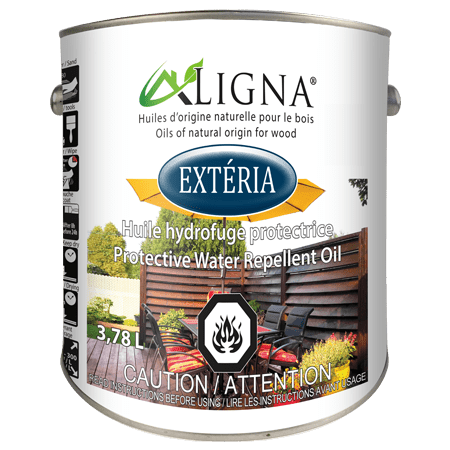 EXTÉRIA - Huile pour Bois Hydrofuge Extérieure - LIGNA