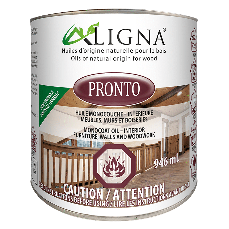 PRONTO - Huile pour Murs, Meubles et Boiseries - LIGNA