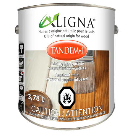 TANDEM-1 - Teinture Imprégnante à Base d'Huiles Végétales - LIGNA