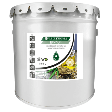 HUILE DE CHANVRE - Biologique - ÉVO - 18.9 L