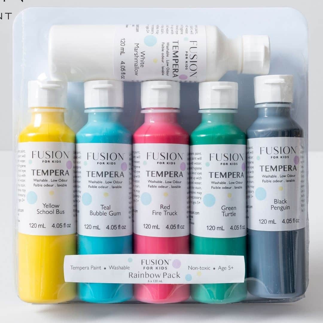 Ensemble Peinture TEMPERA pour Enfants - FUSION