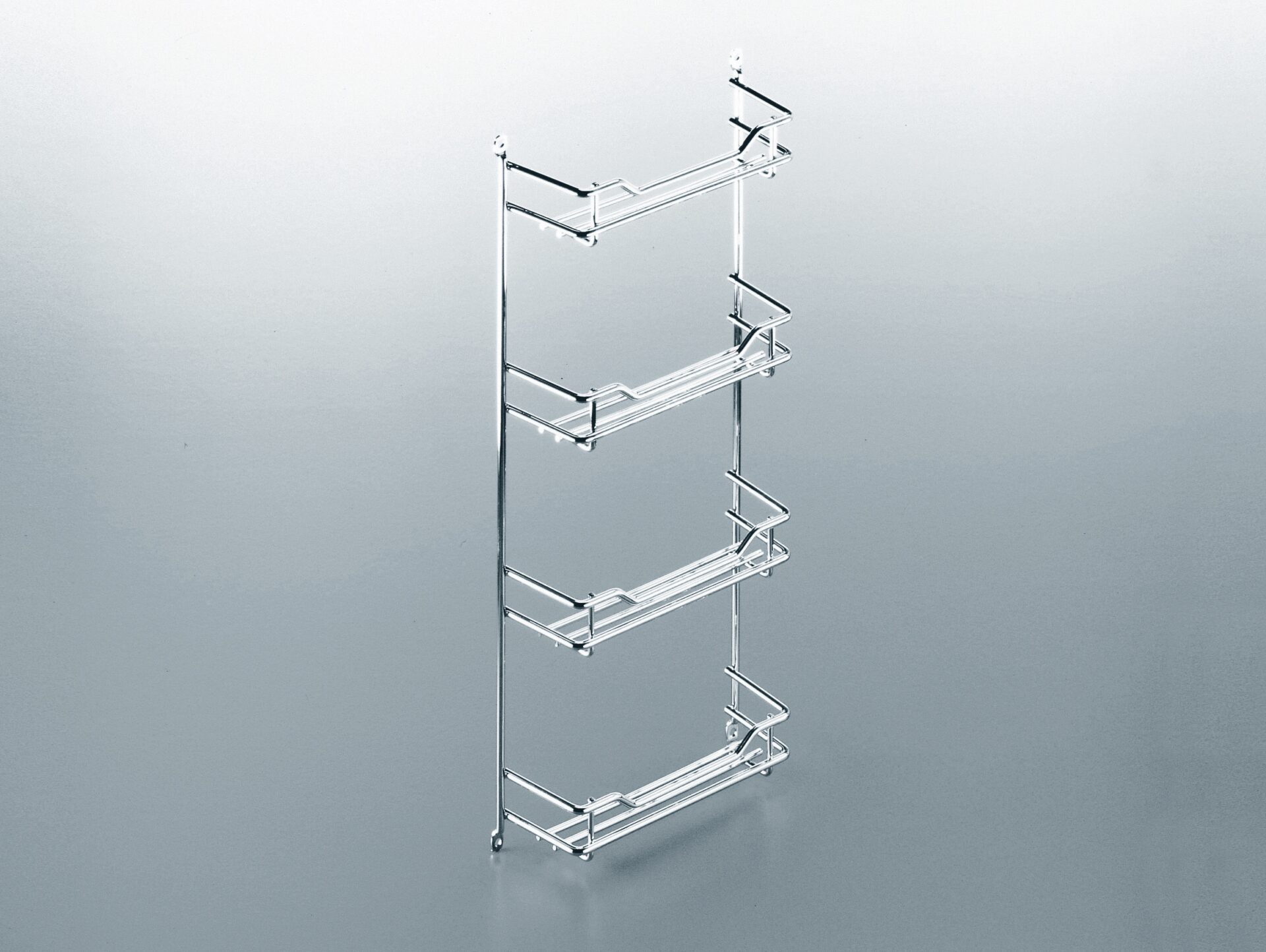 Support à épices en fil chromé