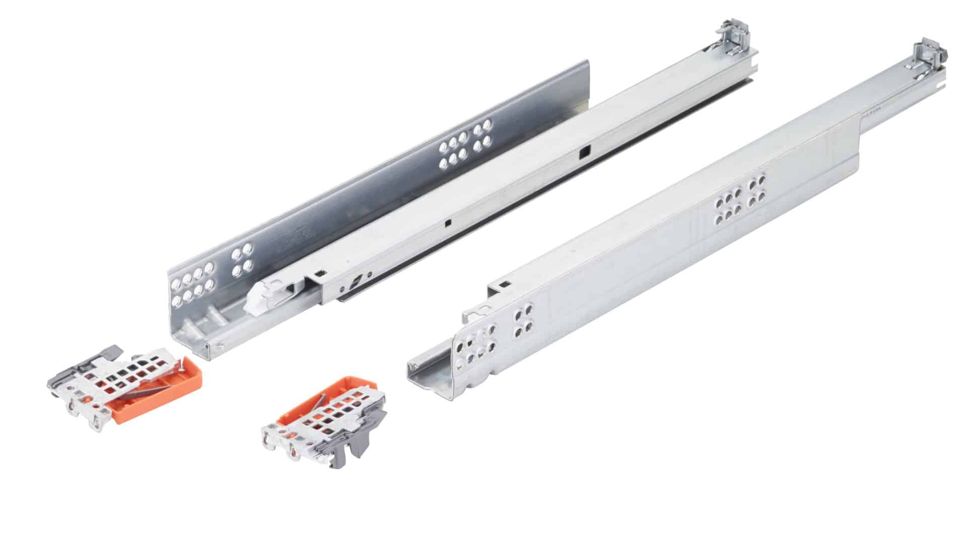 Coulisse dissimulée pleine extension TANDEM 560H à montage en dessous