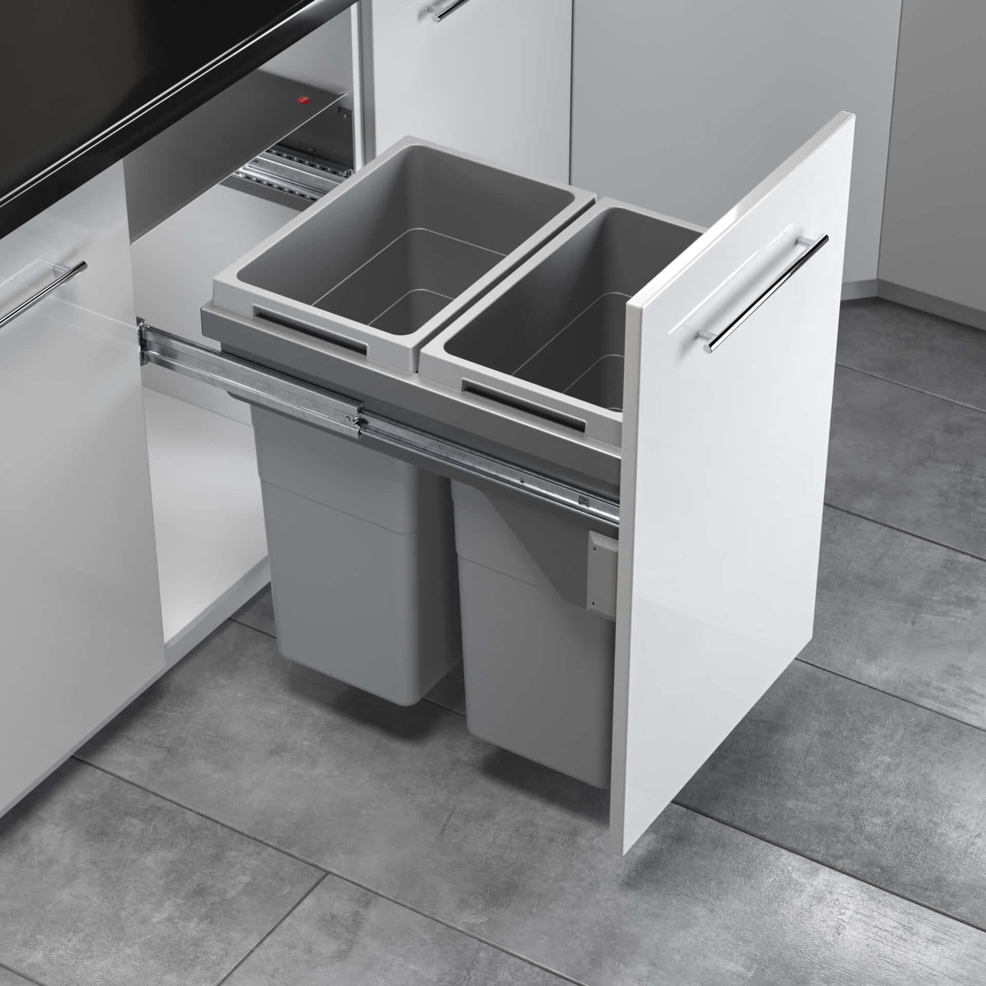 Centre de recyclage Euro-Cargo II 2 x 38 L