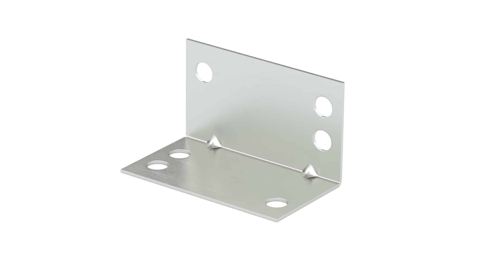 Équerre de coin carrée 1 po x 1 3/4 po