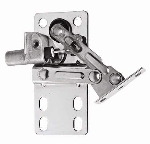 Charnière avec amortisseur pour panier faux-tiroir Rev-A-Shelf