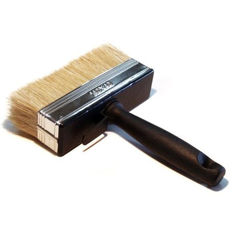 Pinceau brosse pour teinture - Soie blanche mixte