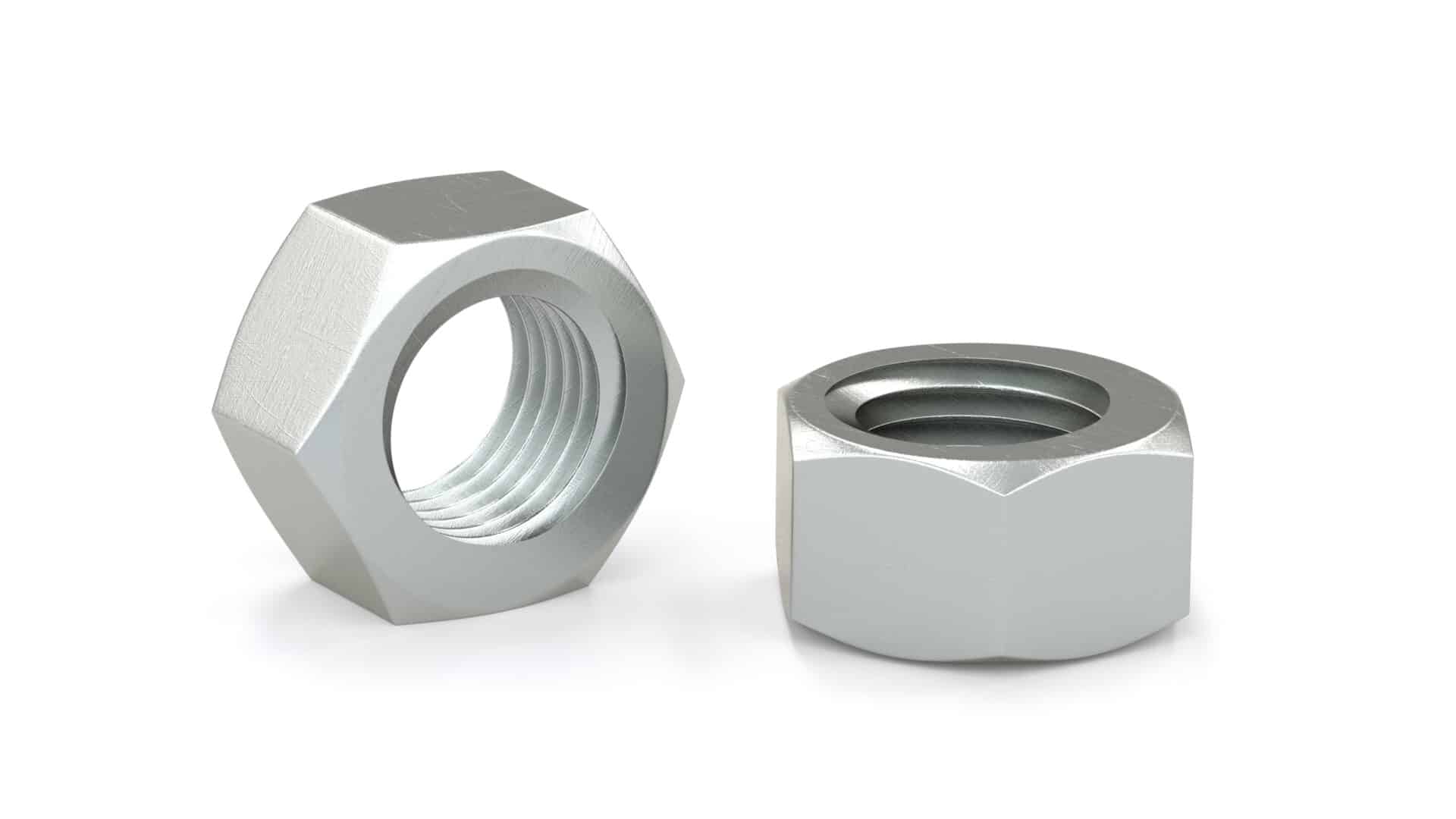 Écrou hexagonal filet 5/16 po