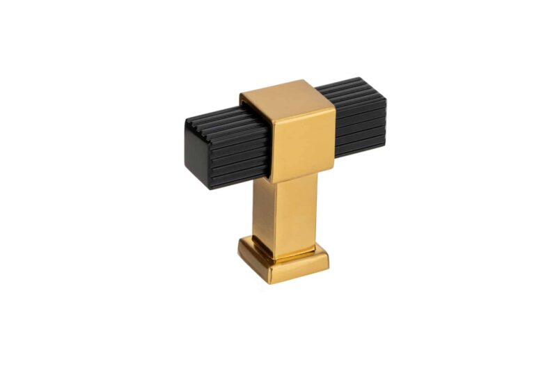 Bouton moderne en métal - 8747